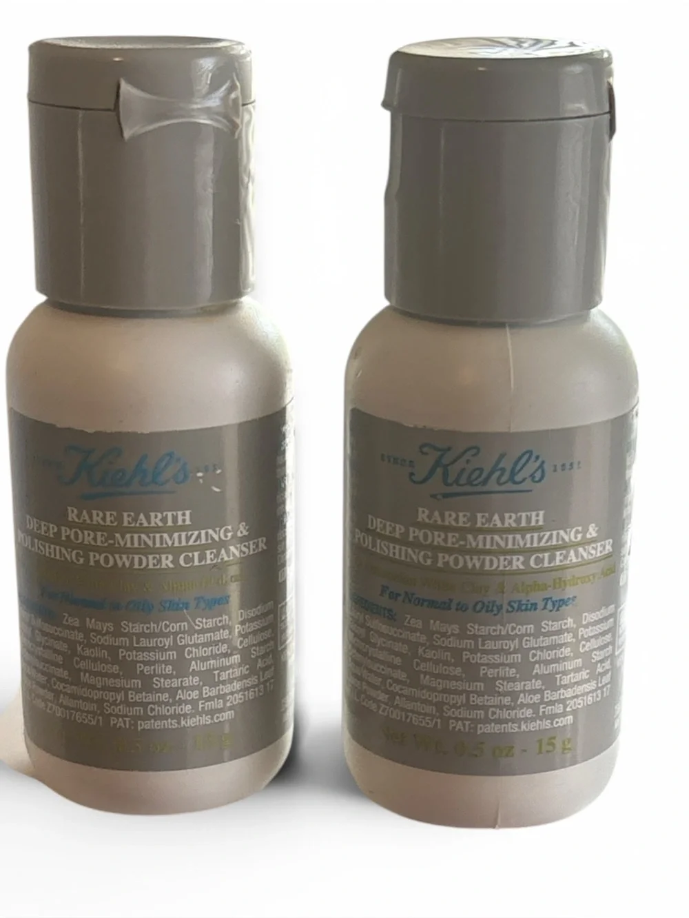 Kiehl's Rare Earth Deep Pore-Minimizing & Polishing Powder Cleanser duo